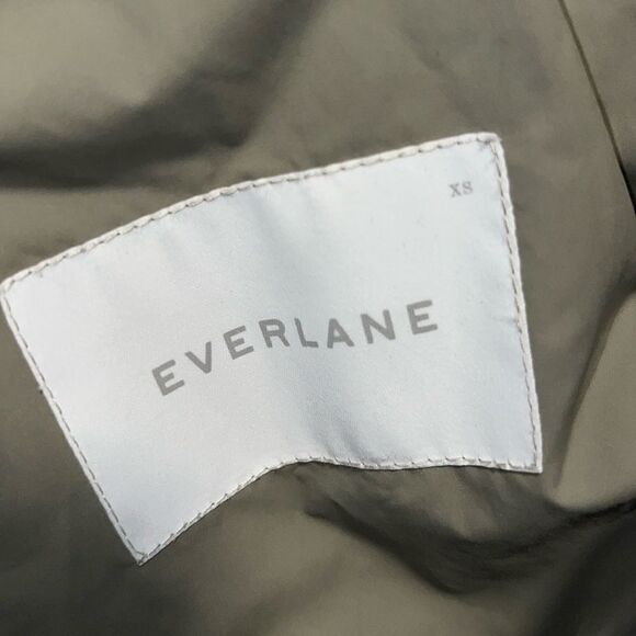 EVERLANE Light Sage Green Lightweight Anorak Jacket-XS - Picture 10 of 11